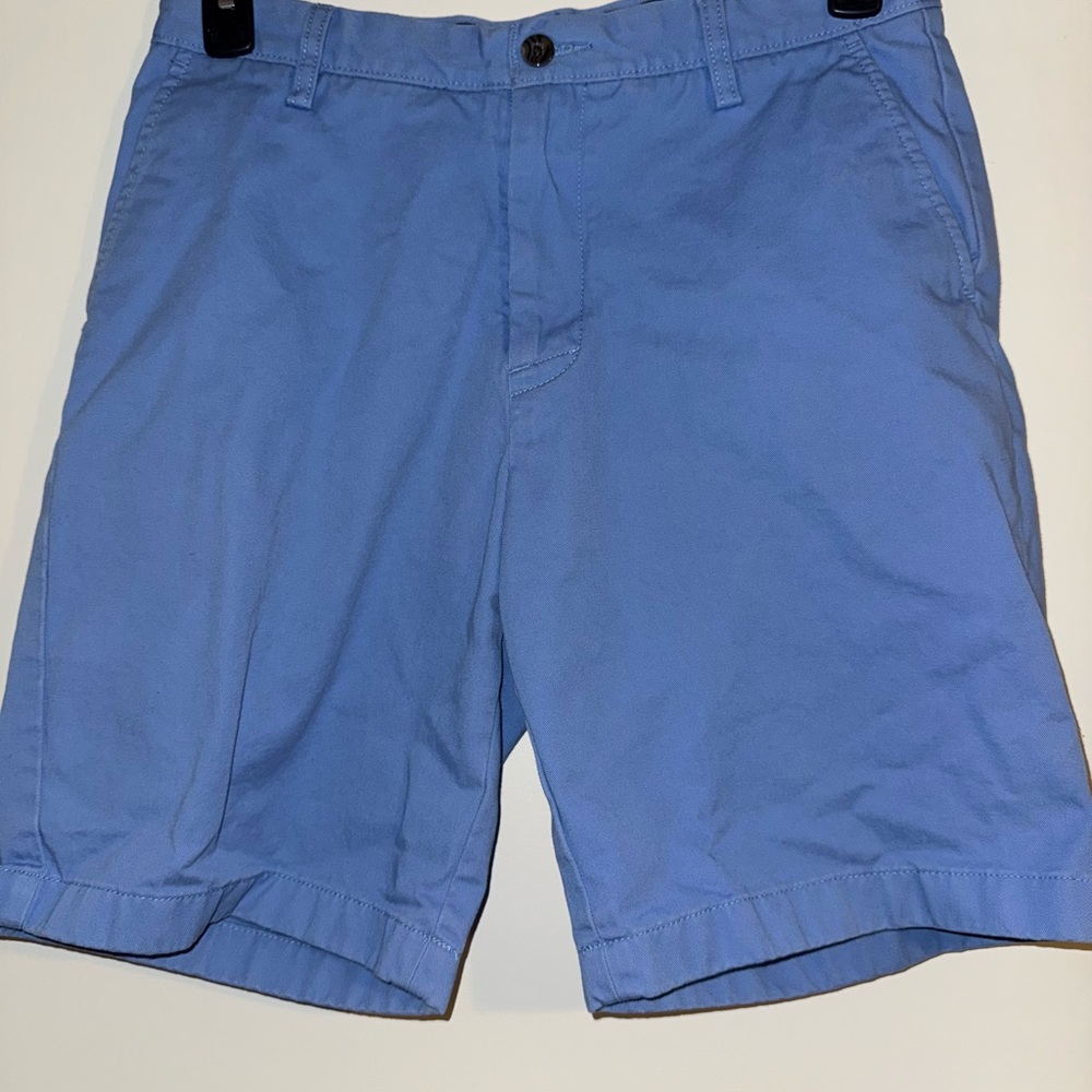 Nautica Sky Blue Men's Flat Front Shorts